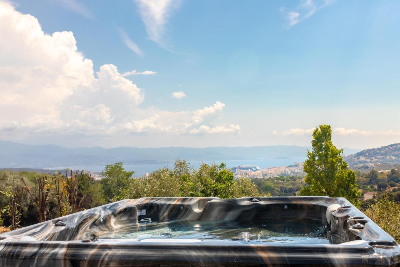 Casa Lc Chambre2 Vue Mer Jacuzzi Ajaccio  Bagian luar foto